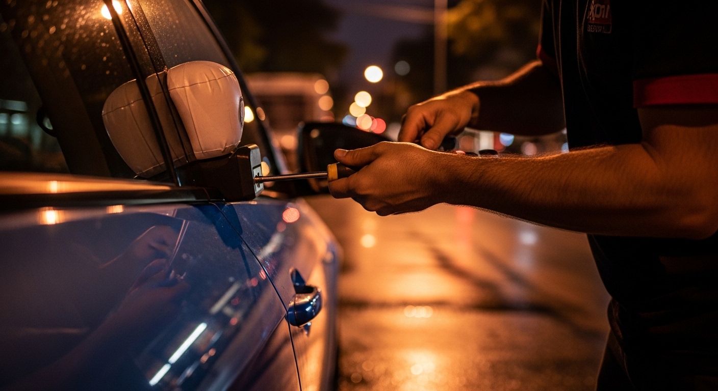 Chave Trancada Dentro do Carro? Guia Passo a Passo (O Que Fazer e o Que EVITAR)